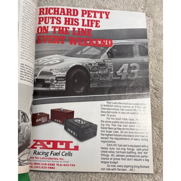 Stock Car Racing Magazine March 1992 Special Daytona Issue Richard Petty NASCAR - Picture 6 of 7